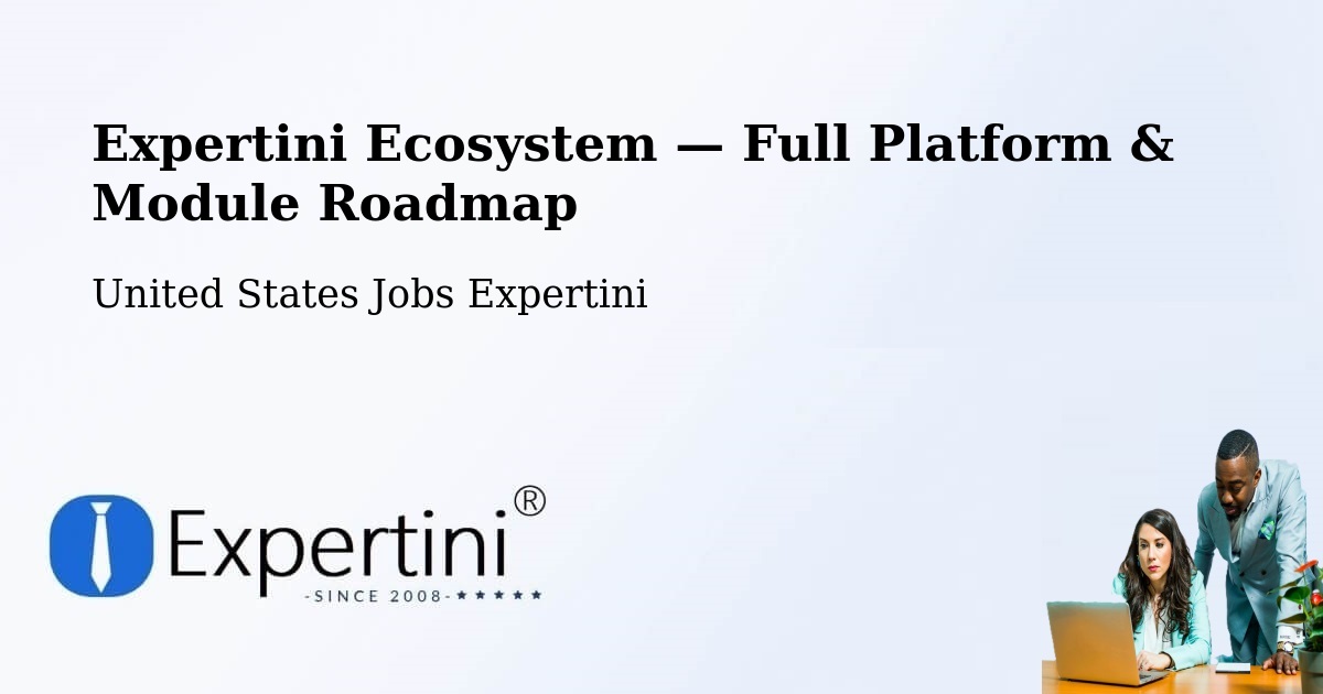 Expertini Ecosystem — Full Platform & Module Roadmap – Pine Grove