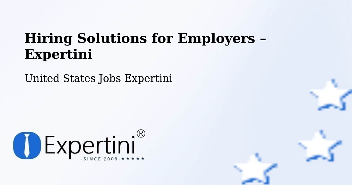 Hiring Solutions for Employers in Pine Grove - Pine Grove, United States Jobs Expertini